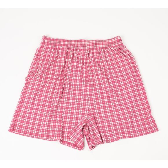 Separate Issue Vintage Pink White Checkered Shorts Size Large - Picture 1 of 7